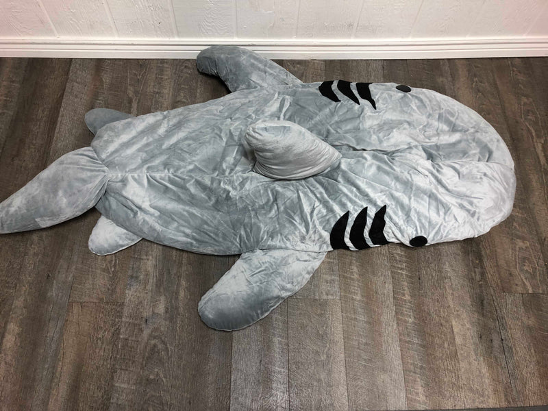 giant stuffed shark sleeping bag