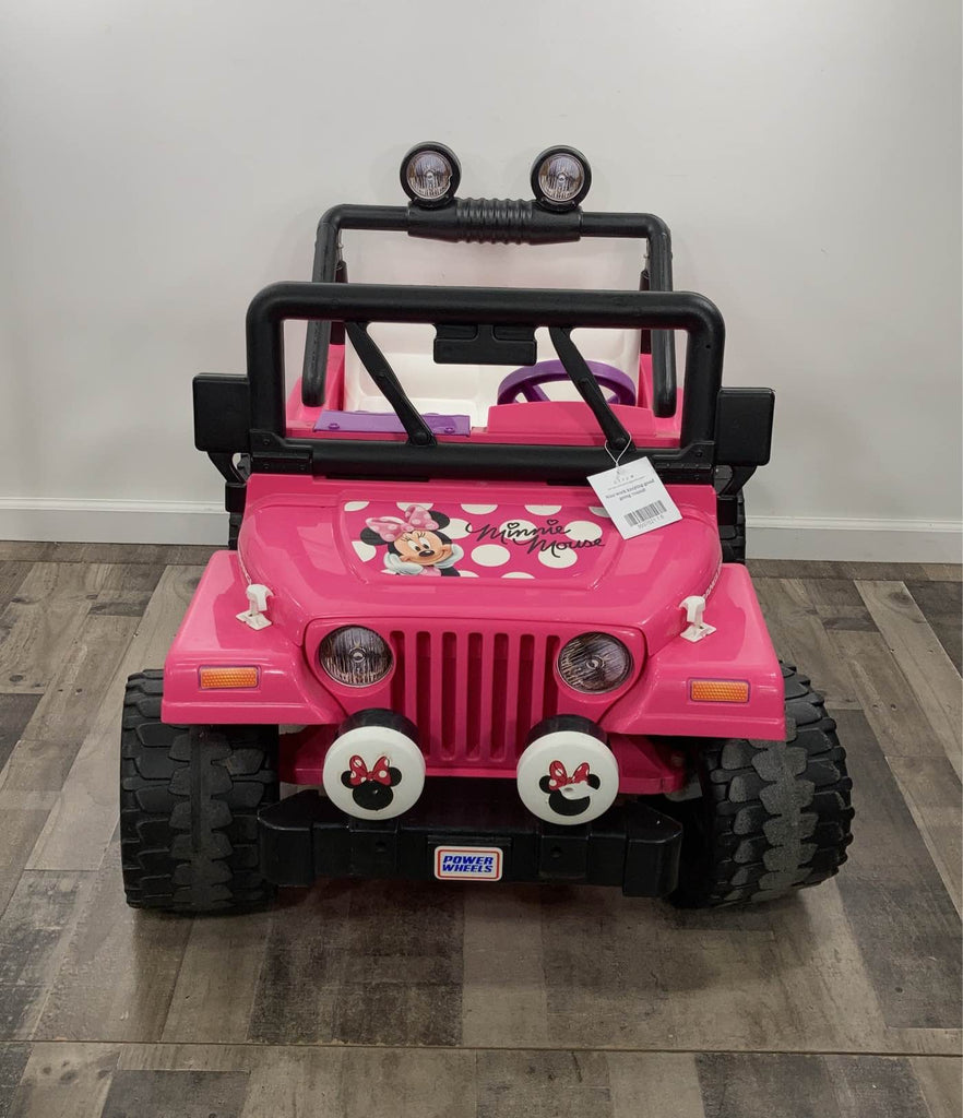 Power Wheels Jeep Wrangler, Minnie Mouse