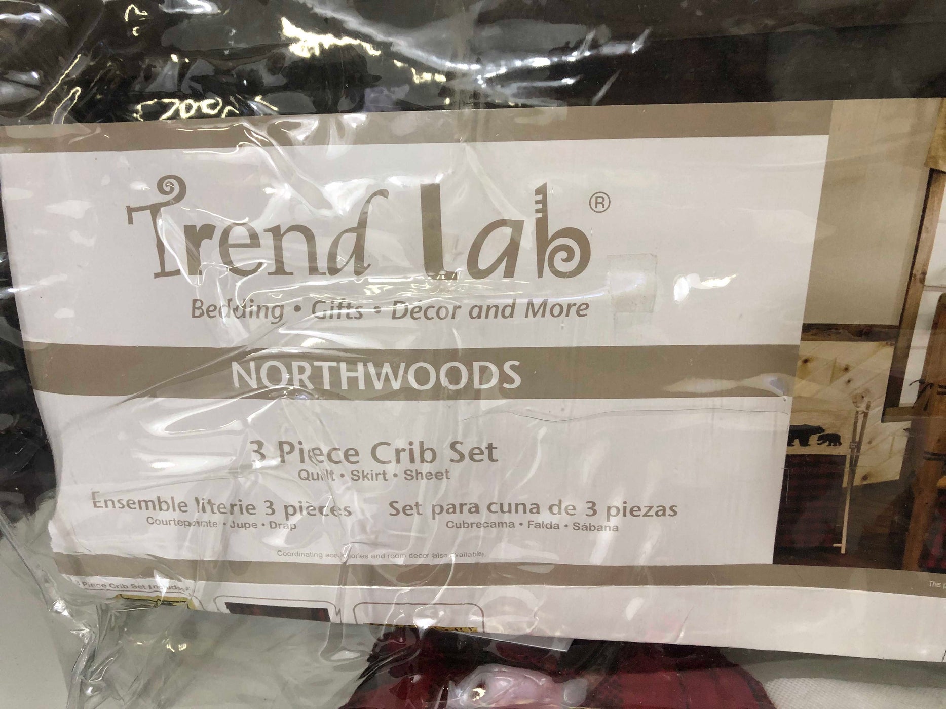 Trend Lab 3 Piece Crib Bedding Set Northwoods