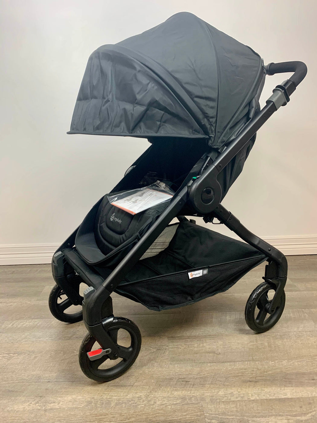 180 reversible stroller black