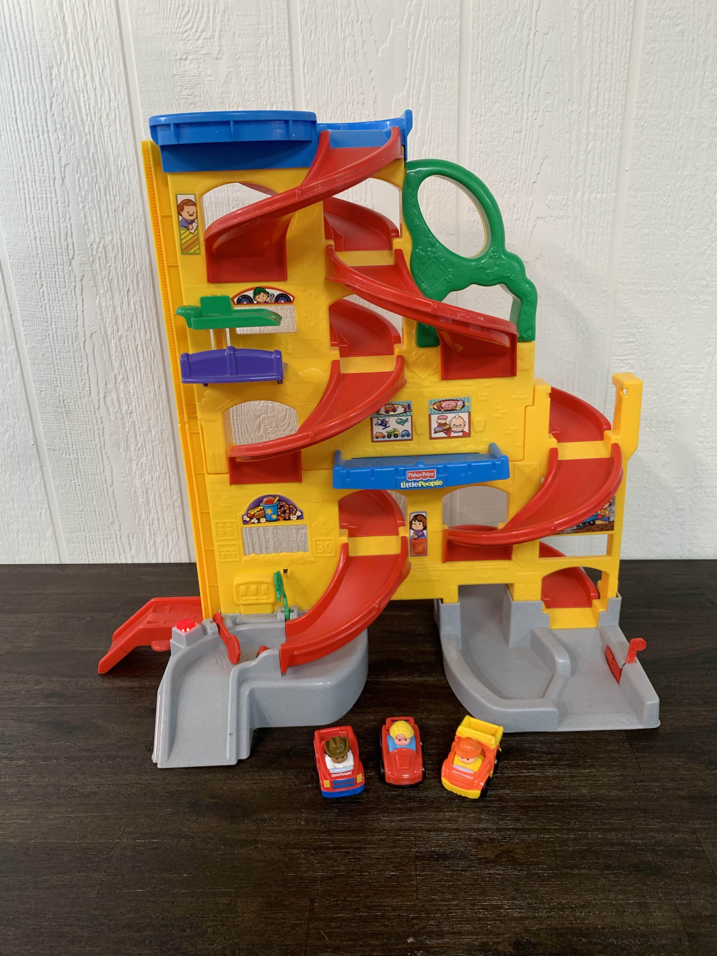 fisher price sit and stand raceway