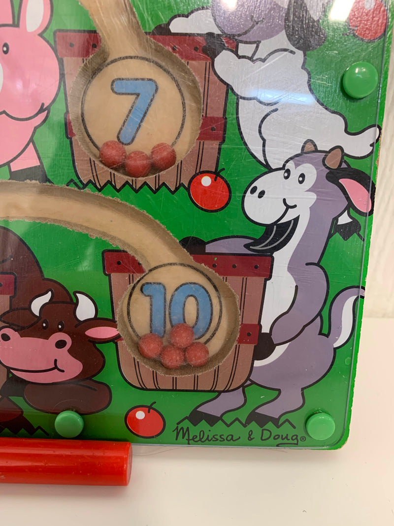 melissa & doug magnetic number maze