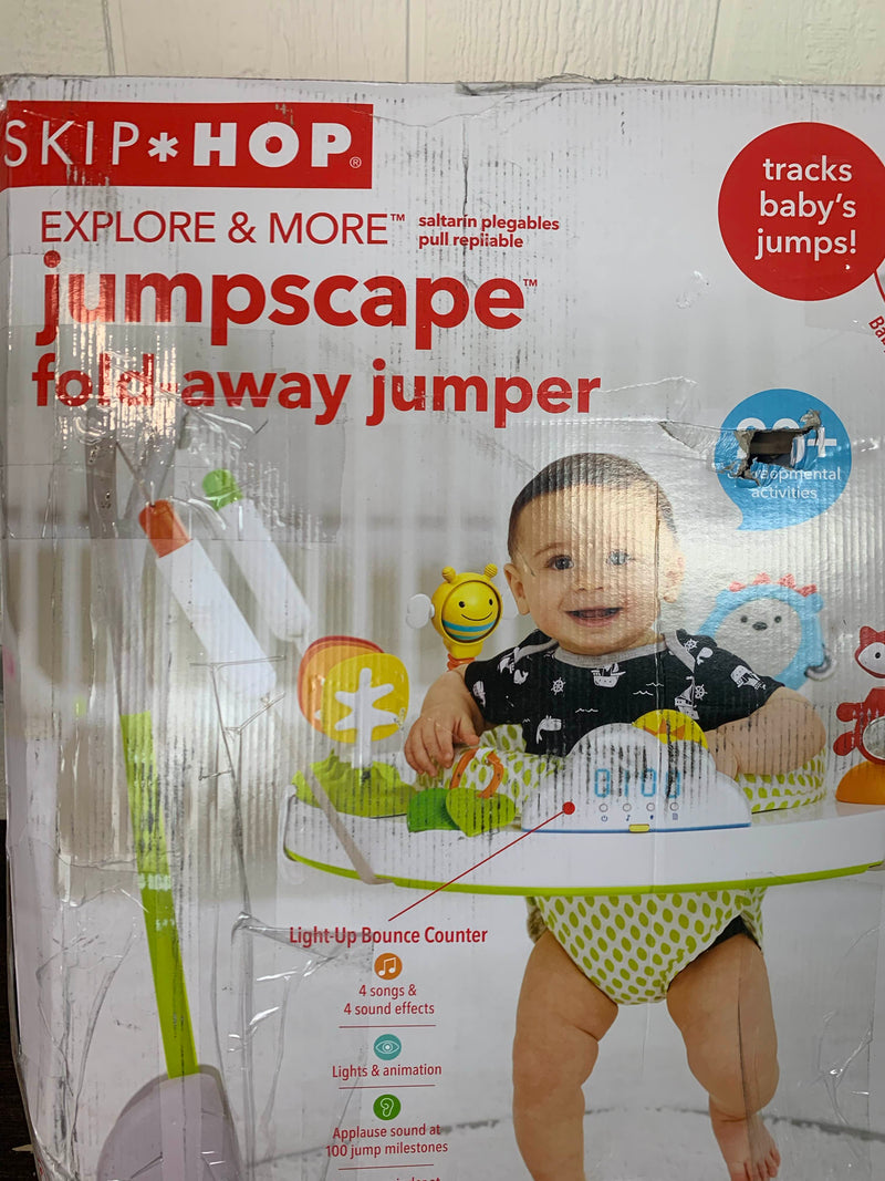 skip hop jumpscape foldaway jumper