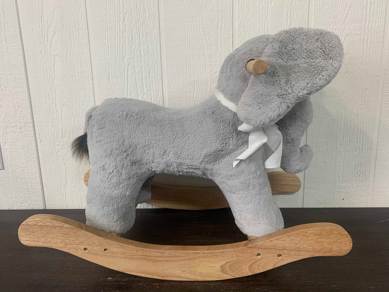 pottery barn kids plush rocker