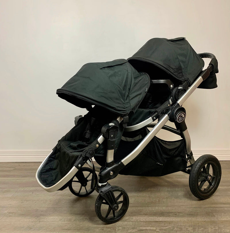 baby jogger city select double stroller used