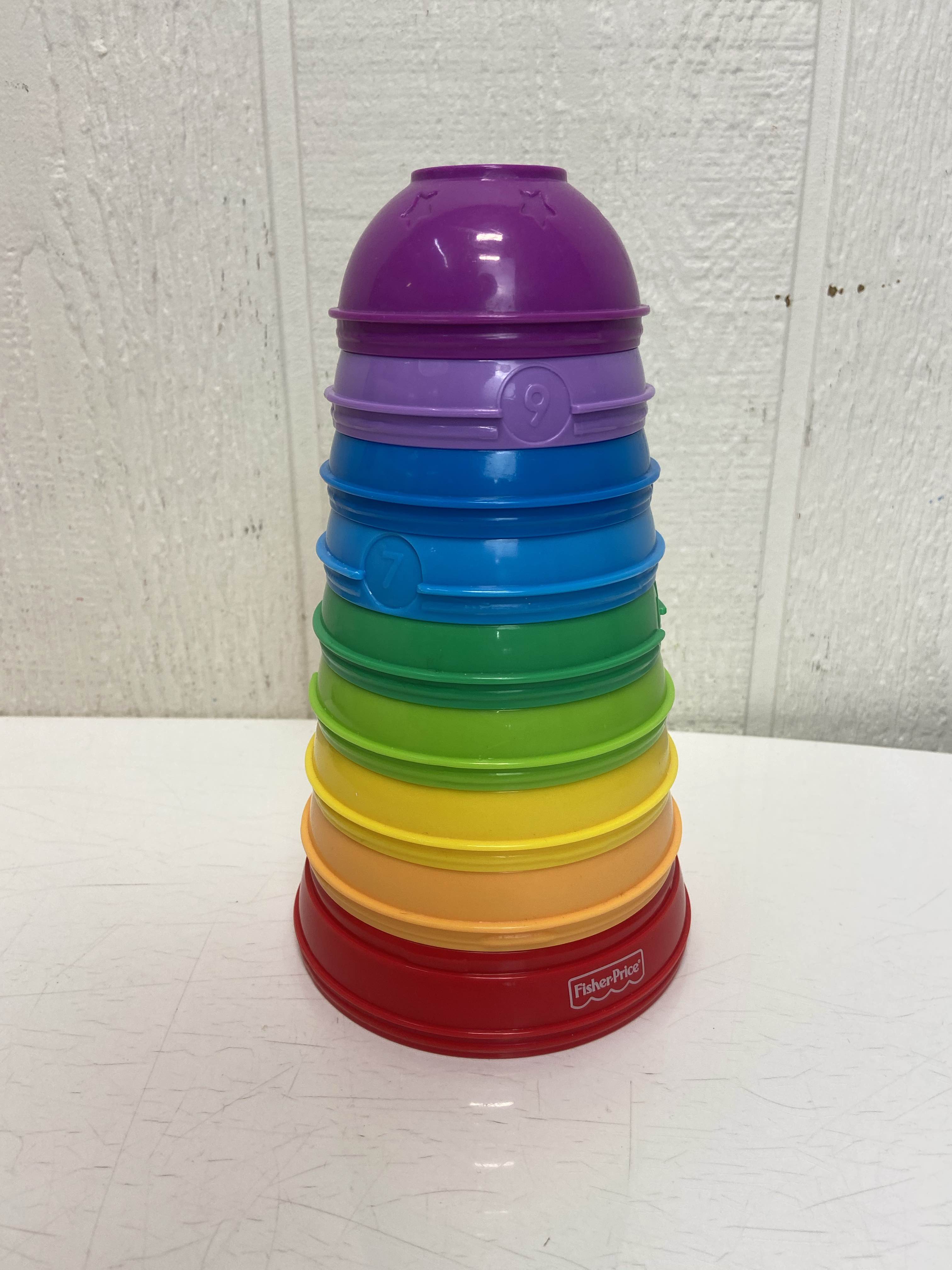 fisher price stacking cups