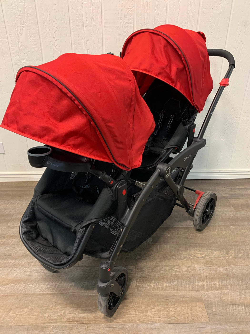 options double stroller