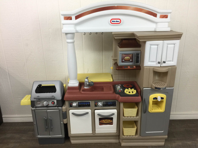 little tikes kitchen with grill