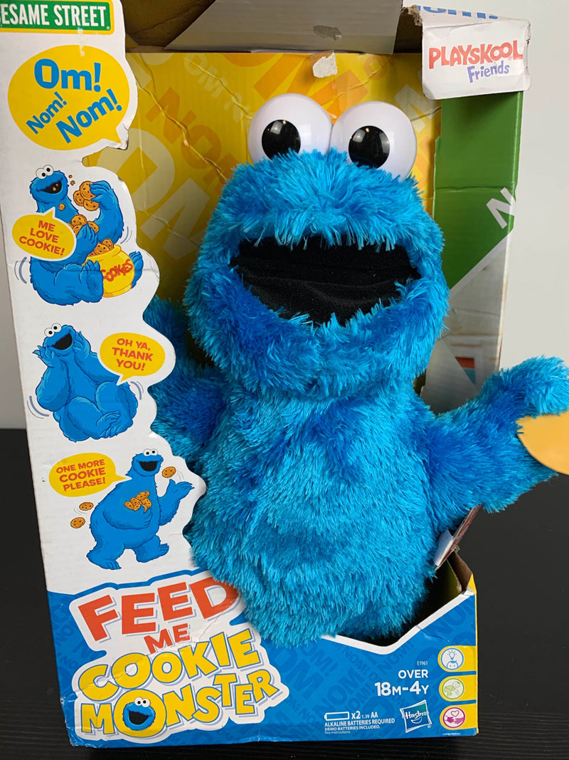 sesame street feed me cookie monster plush