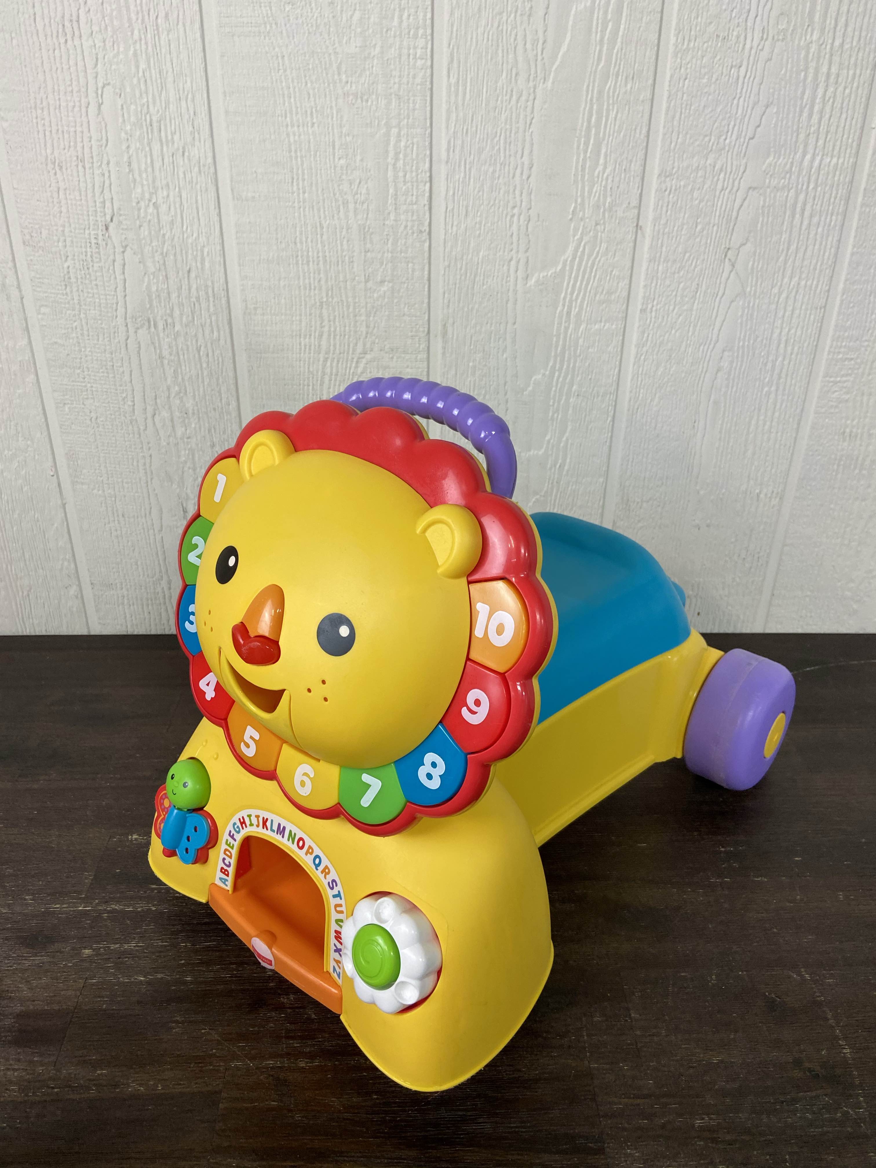 3 in 1 sit and stride lion
