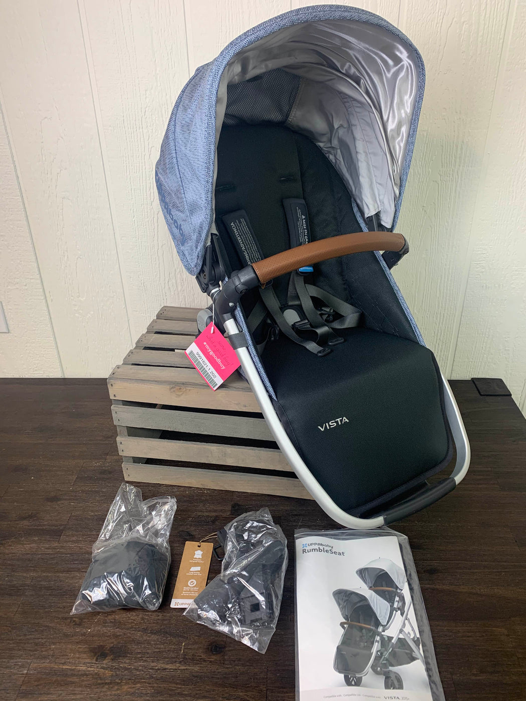 uppababy vista henry rumble seat