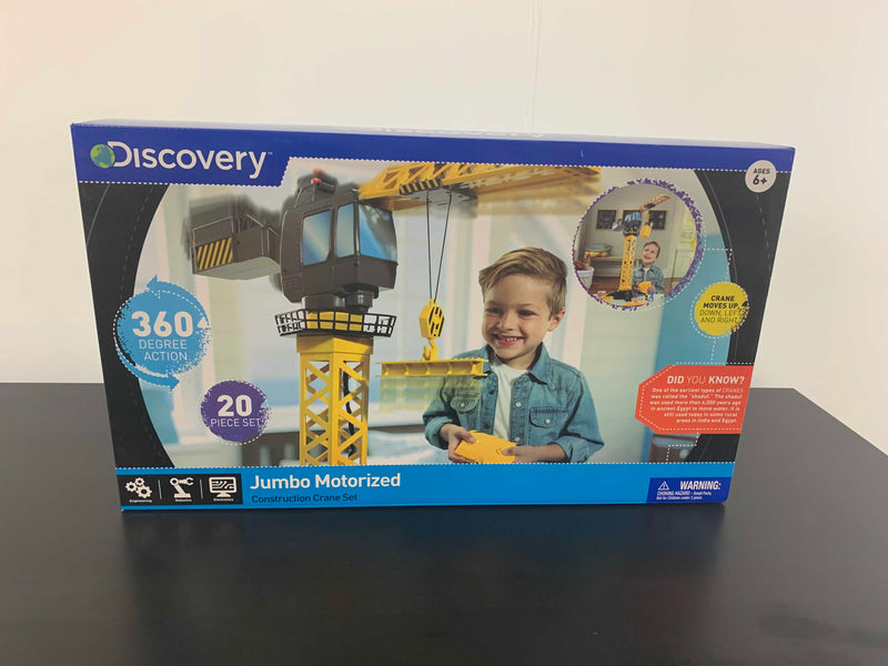 discovery jumbo motorized crane set