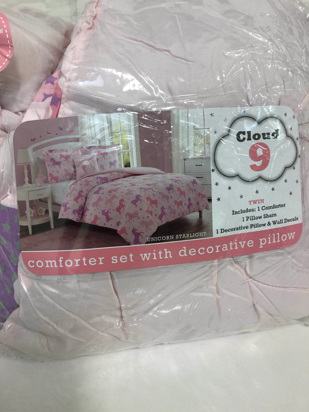 twin unicorn comforter