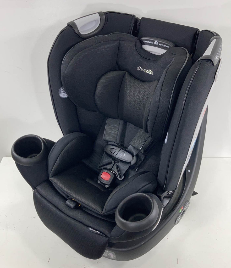 evenflo revolve 360 car seat installation