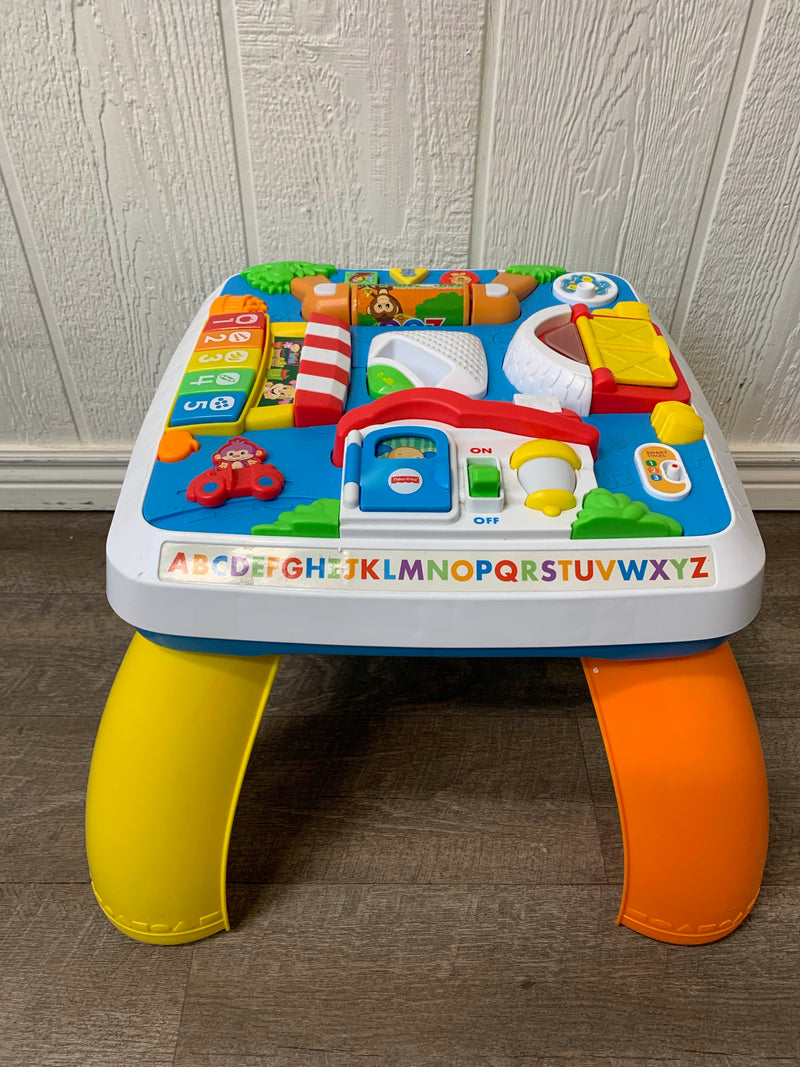 fisher price puppy and friends learning table