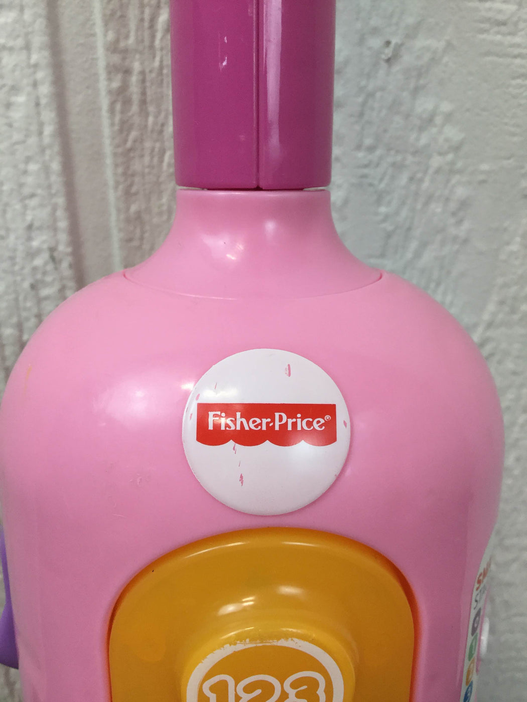 fisher price vacuum pink