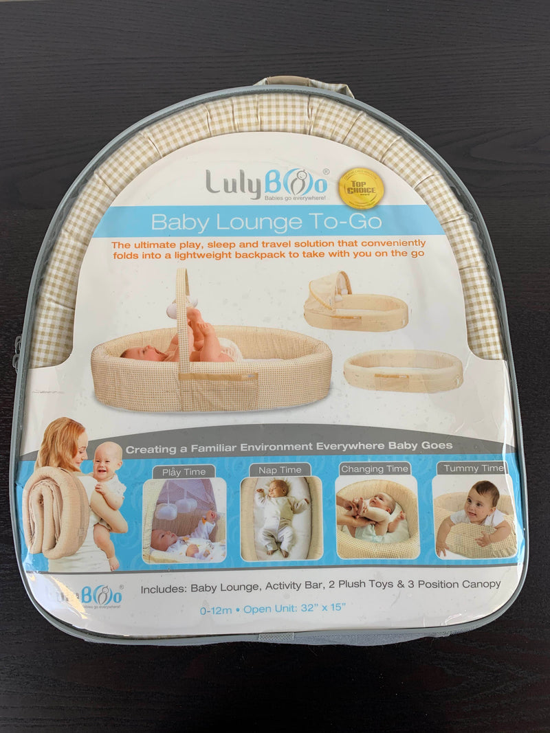 lulyboo baby lounge premium