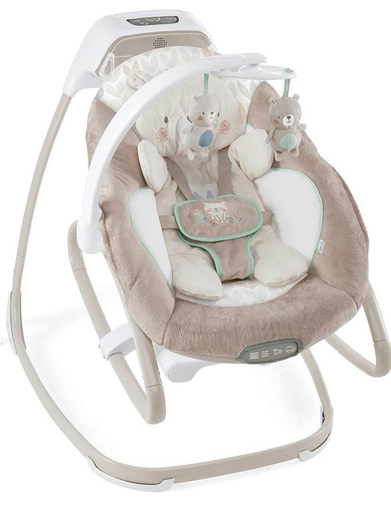 Ingenuity Smart Size Gliding Swing And Rocker, Taylor Teddy