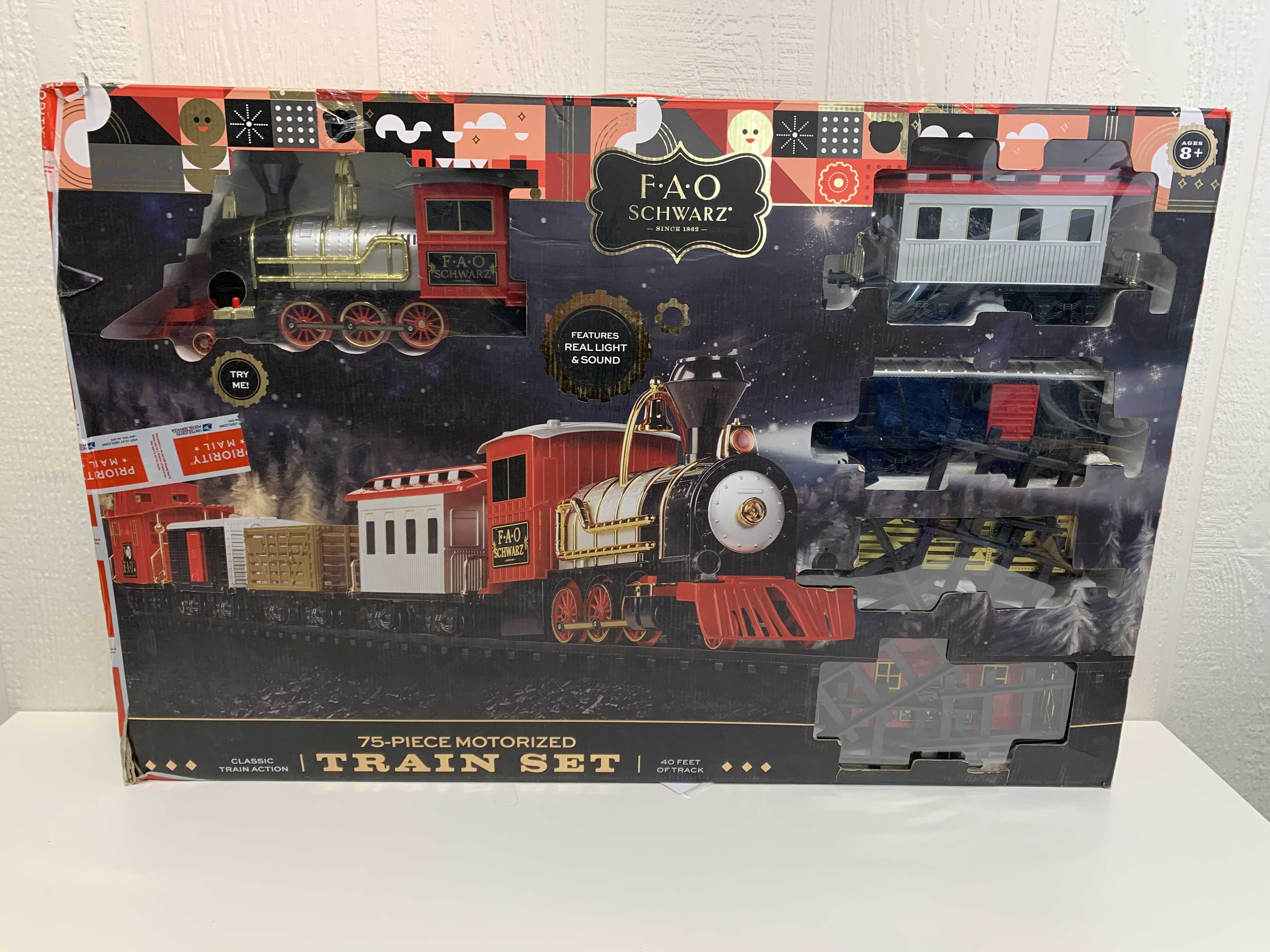 fao schwarz train table