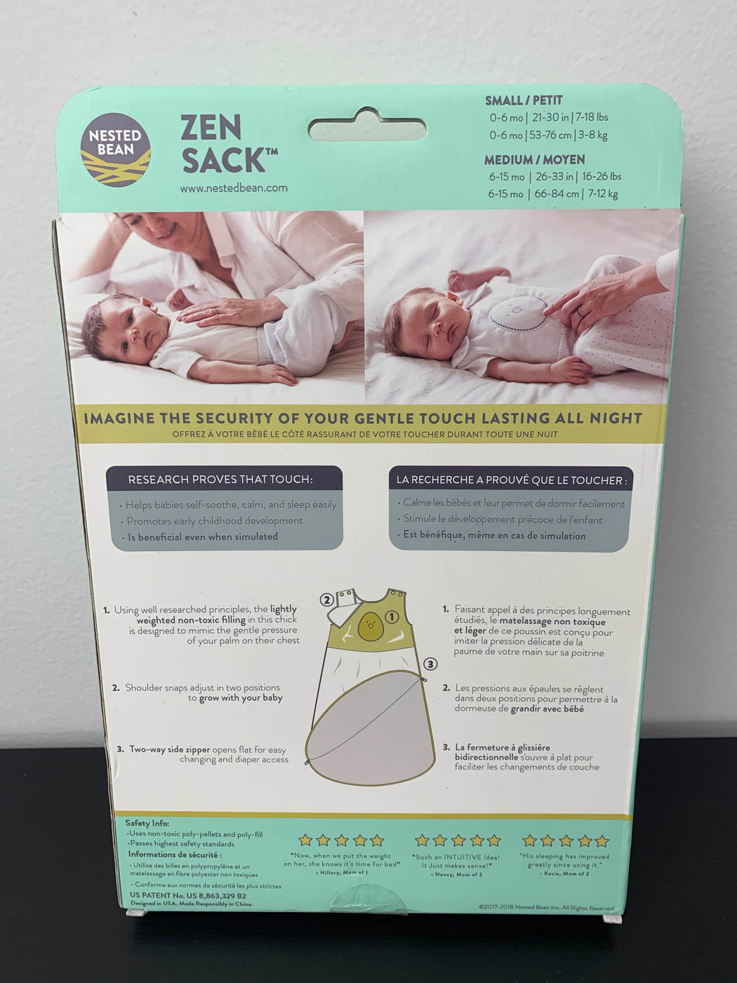 zen sleep sack return policy