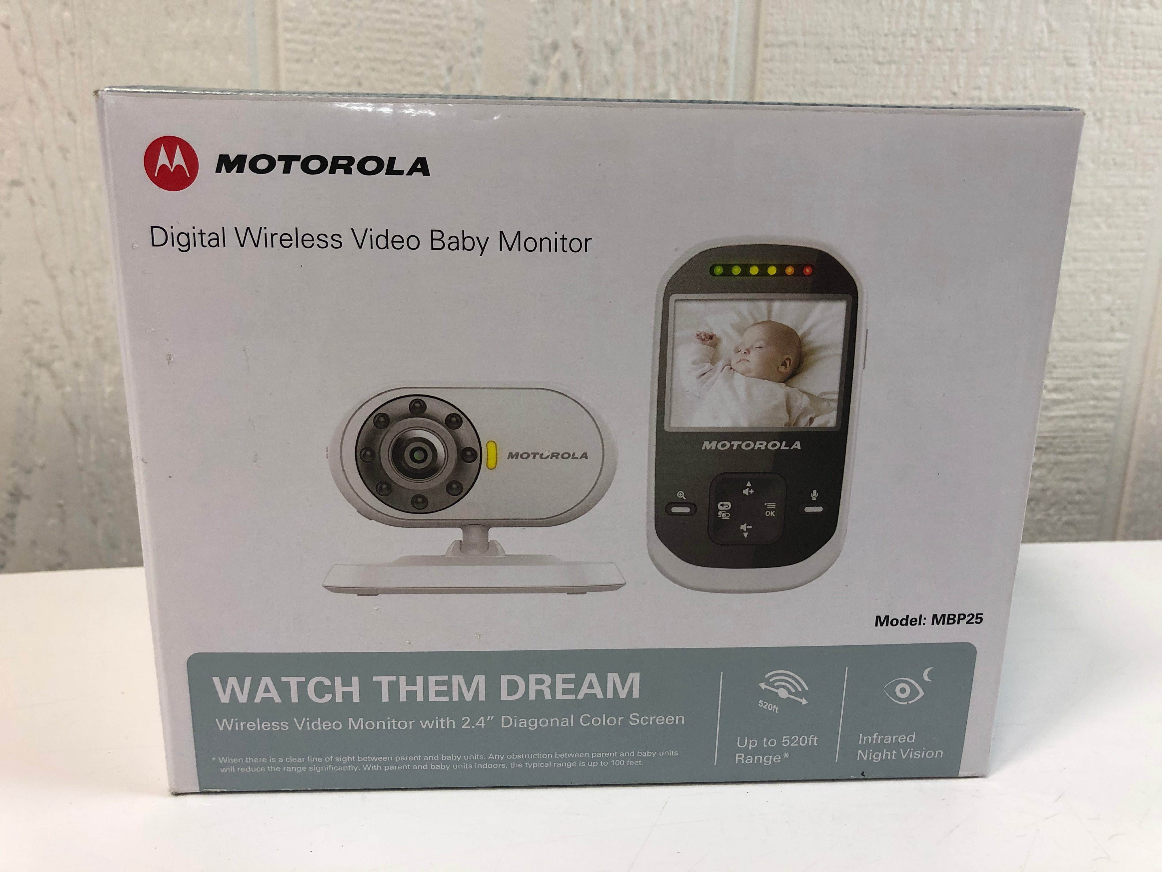 motorola mbp25 video baby monitor