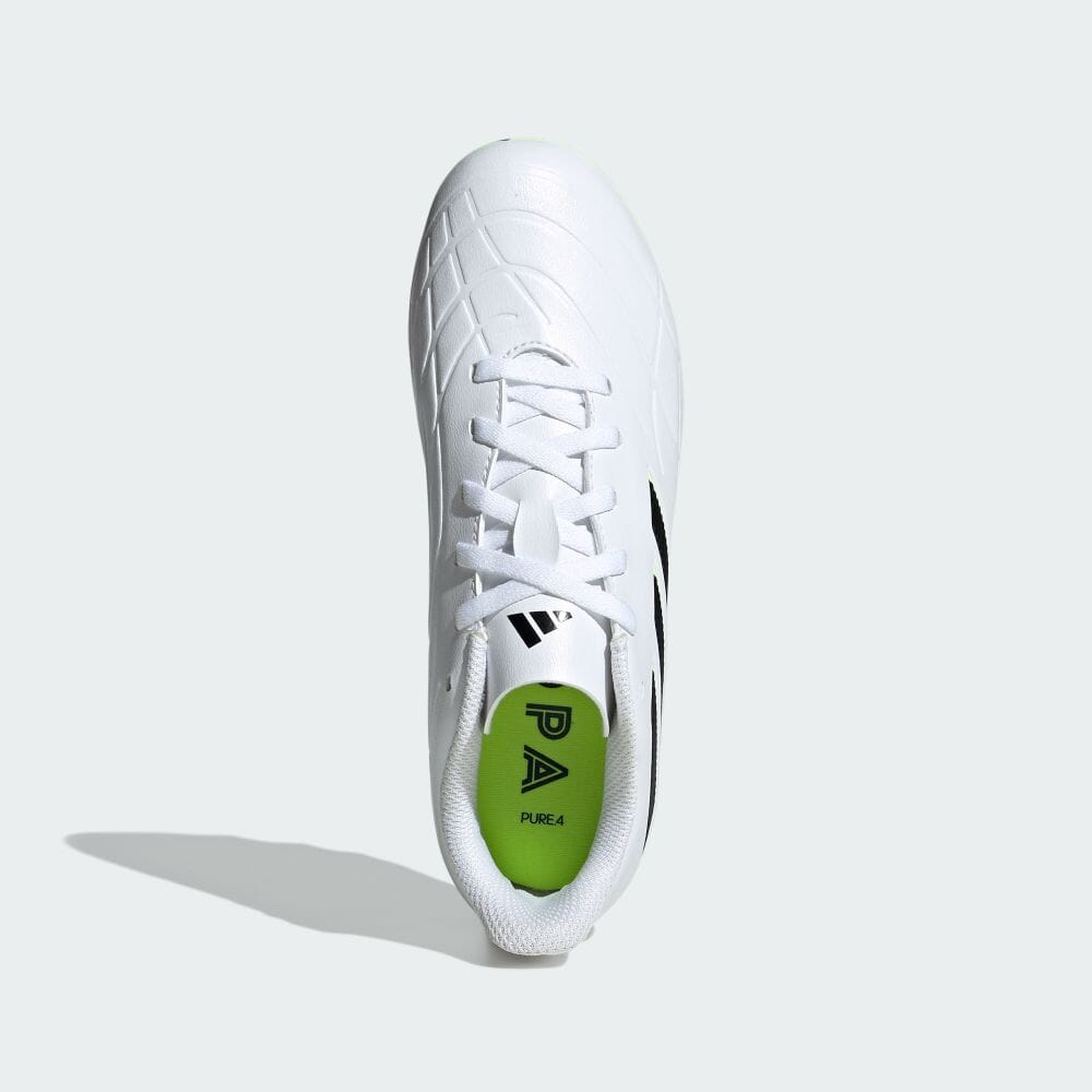 Junior Copa Pure.4 FxG [White/Lucid Lemon]