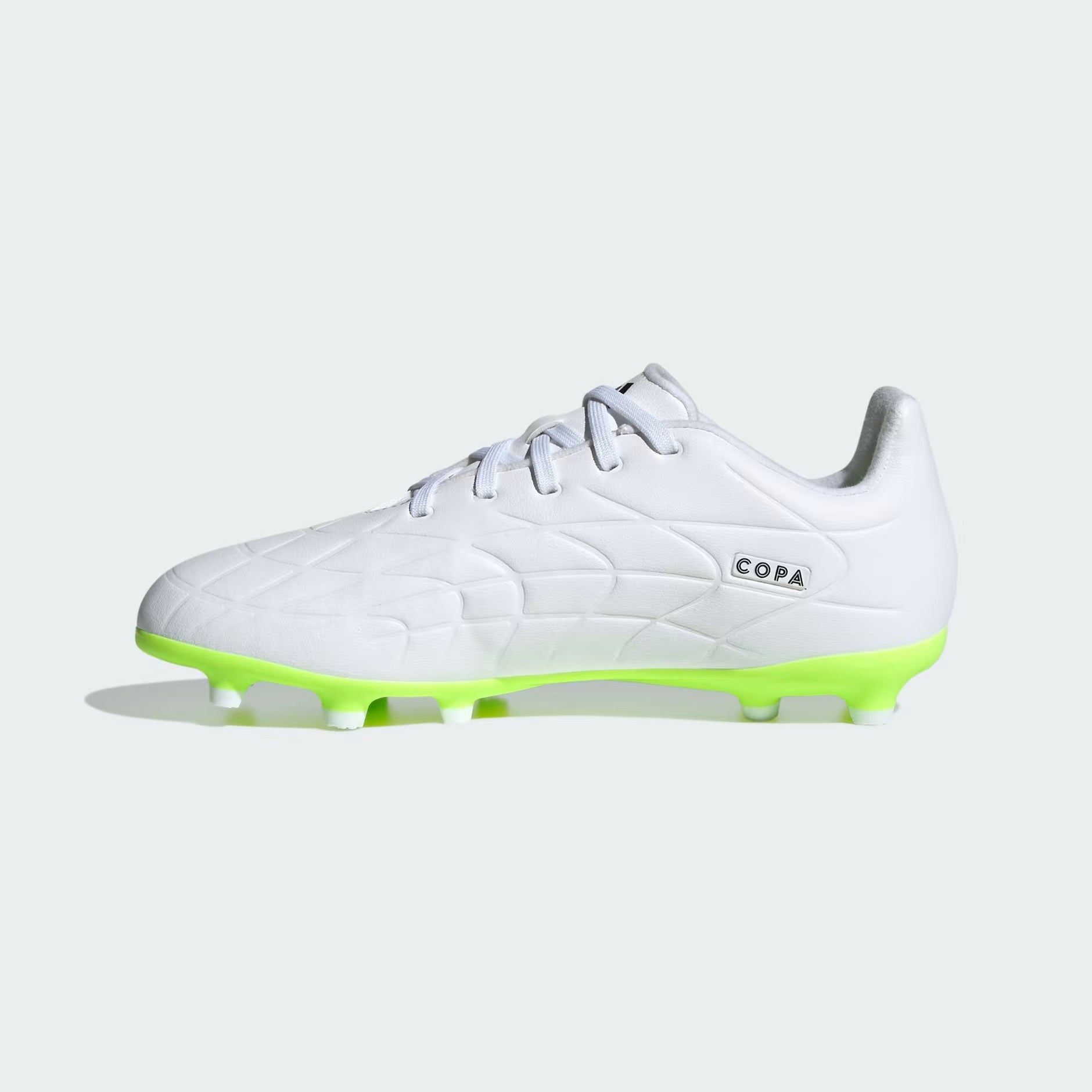 Junior Copa Pure.3 FG [White/Black/Lucid Lemon]