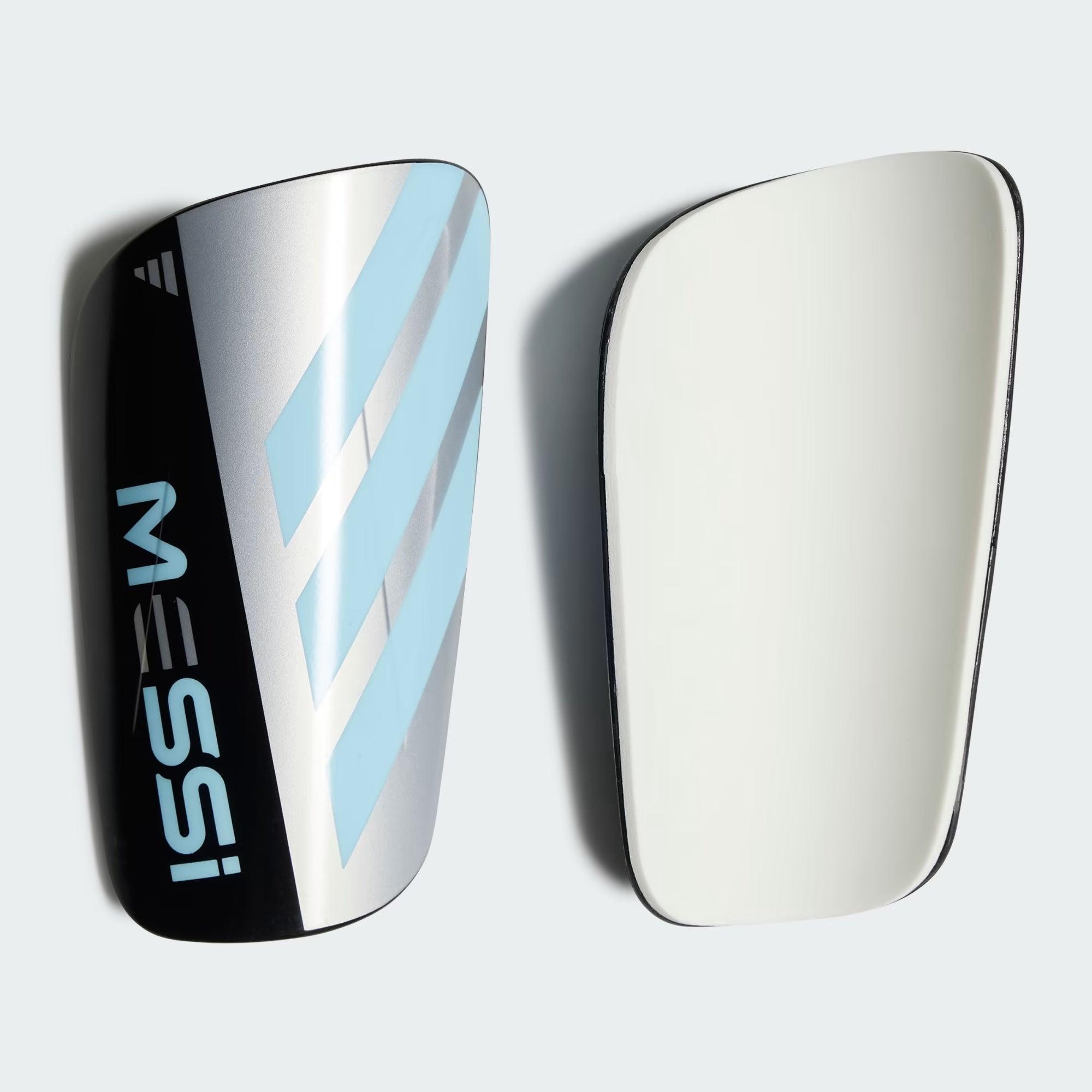 Messi Club Shin Guards [Silver/Black/Bliss Blue]