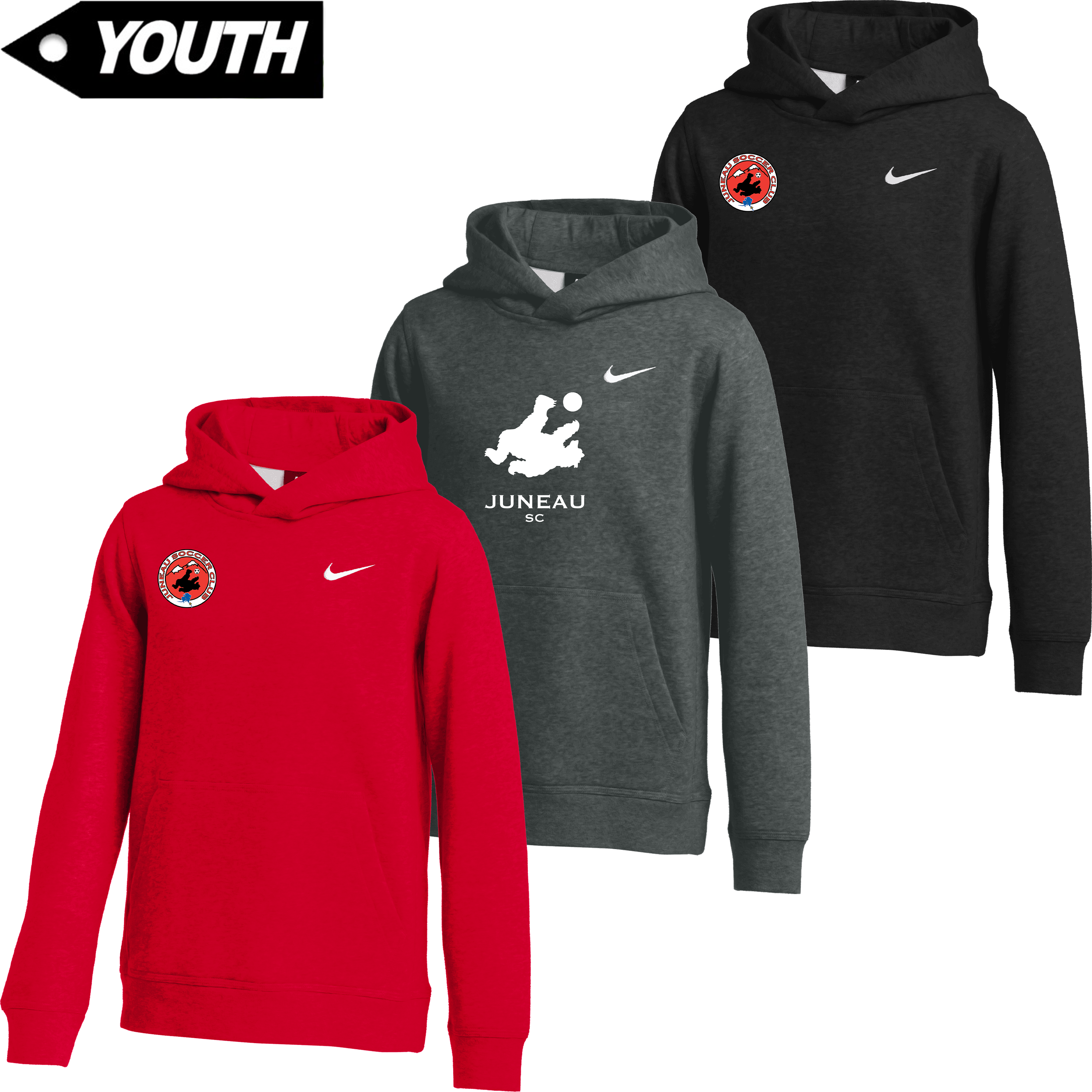 Juneau SC Fan Hoodie [Youth]