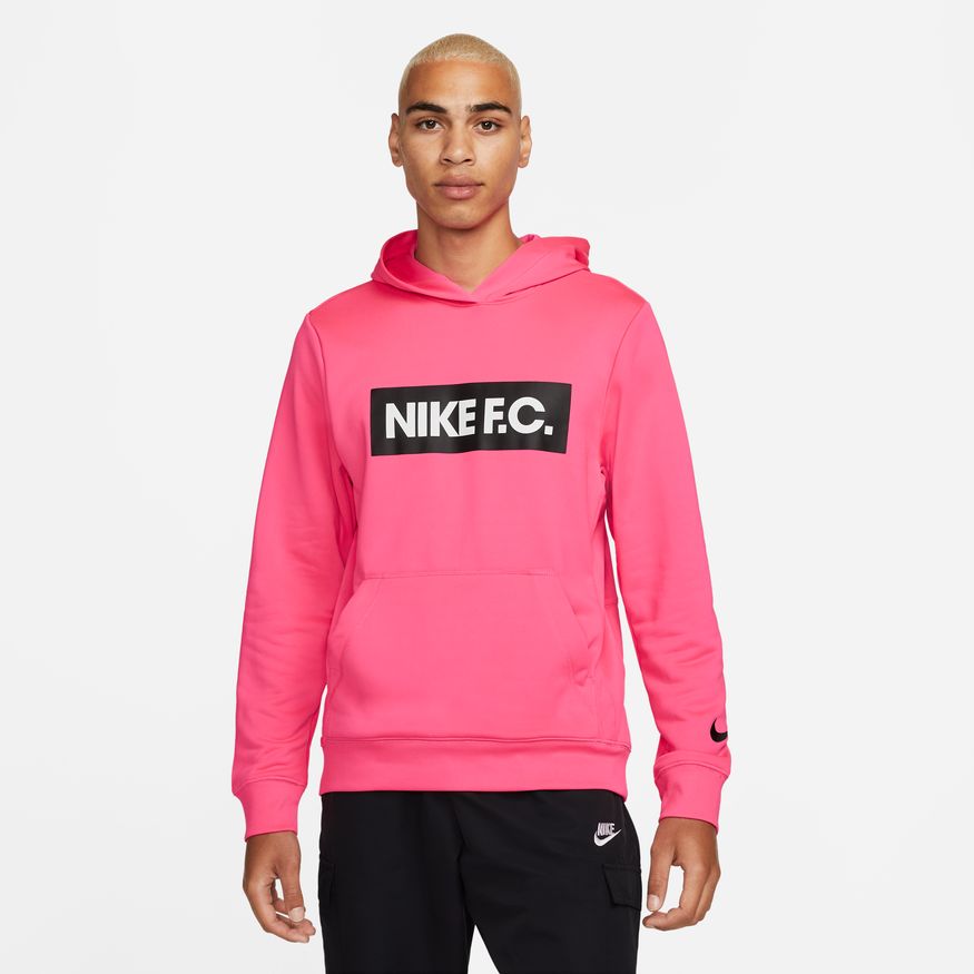 Men's Nike F.C. Pullover Hoodie [Hyper Pink]