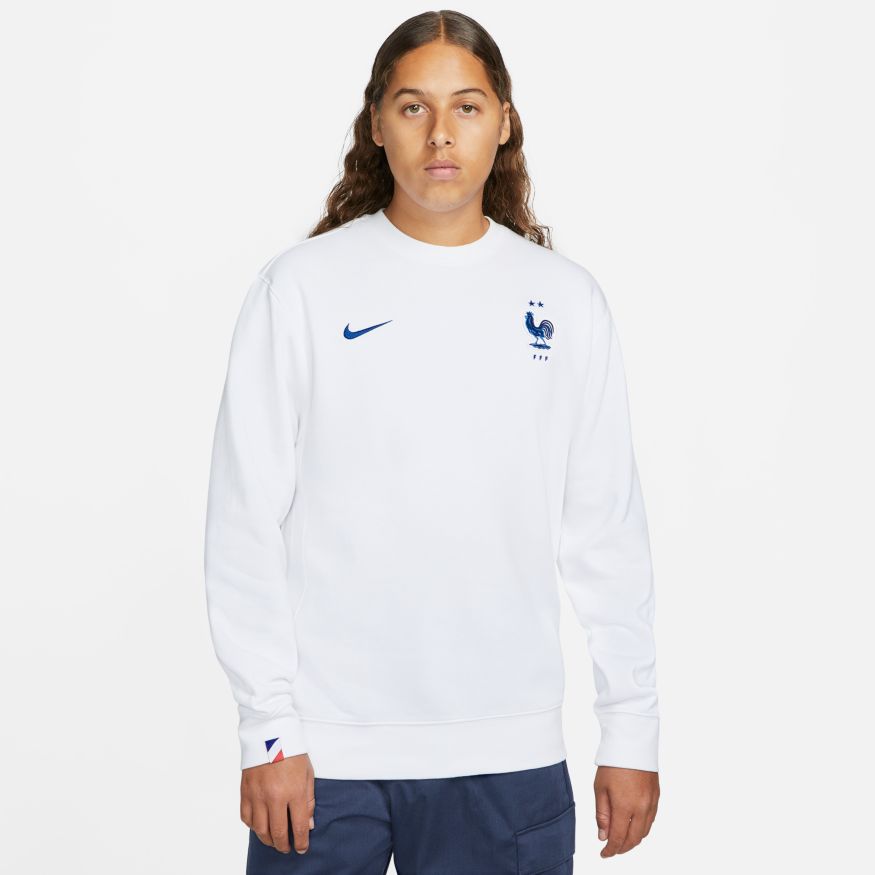 France 2022/23 Club Fleece Crew-Neck Sweatshirt