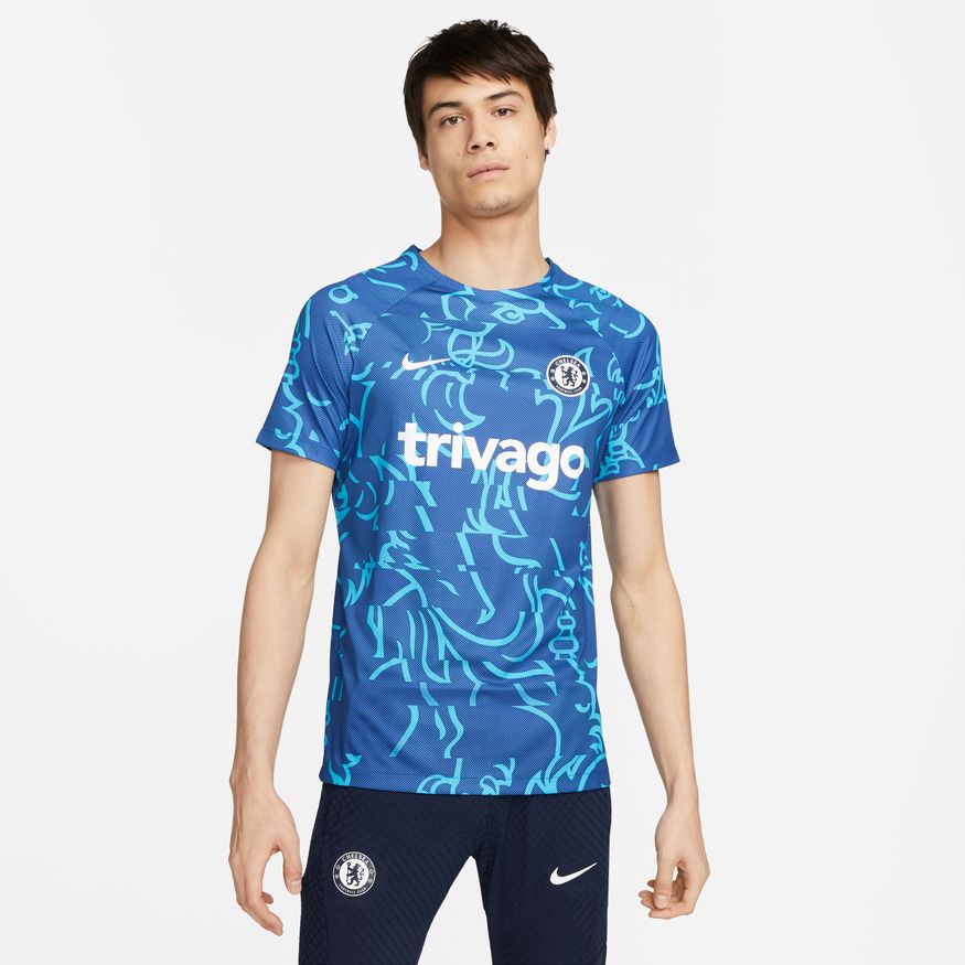 Chelsea FC 2022/23 Pre-Match Soccer Top [Blue]