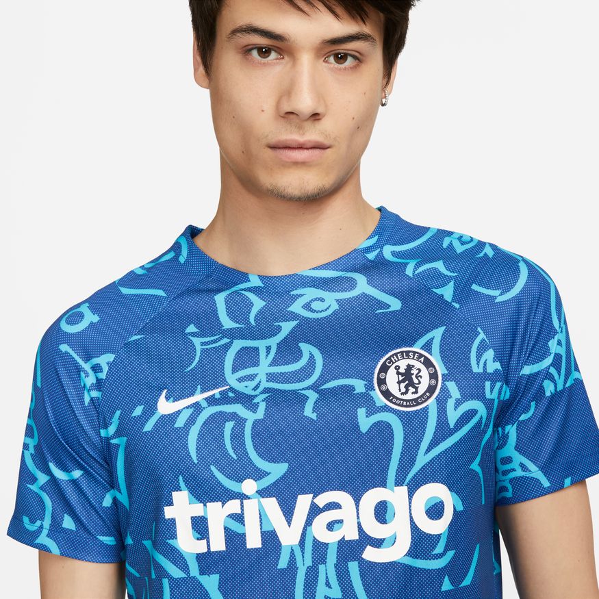 Chelsea FC 2022/23 Pre-Match Soccer Top [Blue]