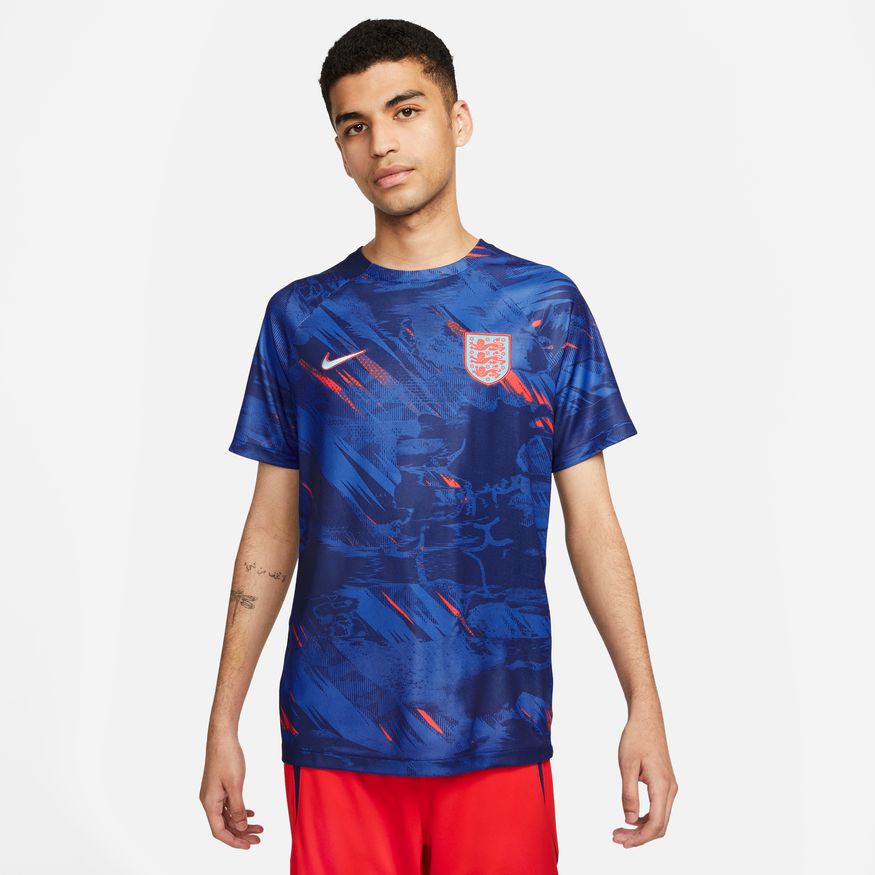 England 2022/23 Pre-Match Soccer Top