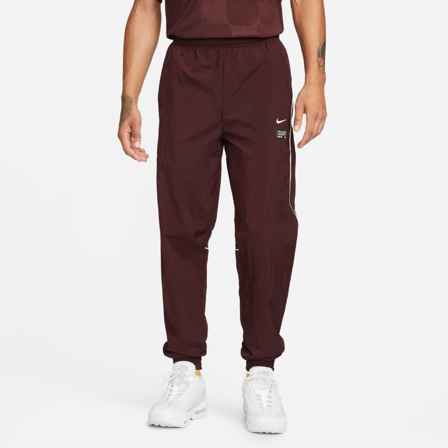 Men's Nike F.C. Repel Woven Soccer Pants [Burgundy Crush]