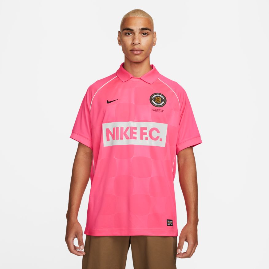 Men's Nike F.C. Football Jersey [Hyper Pink]