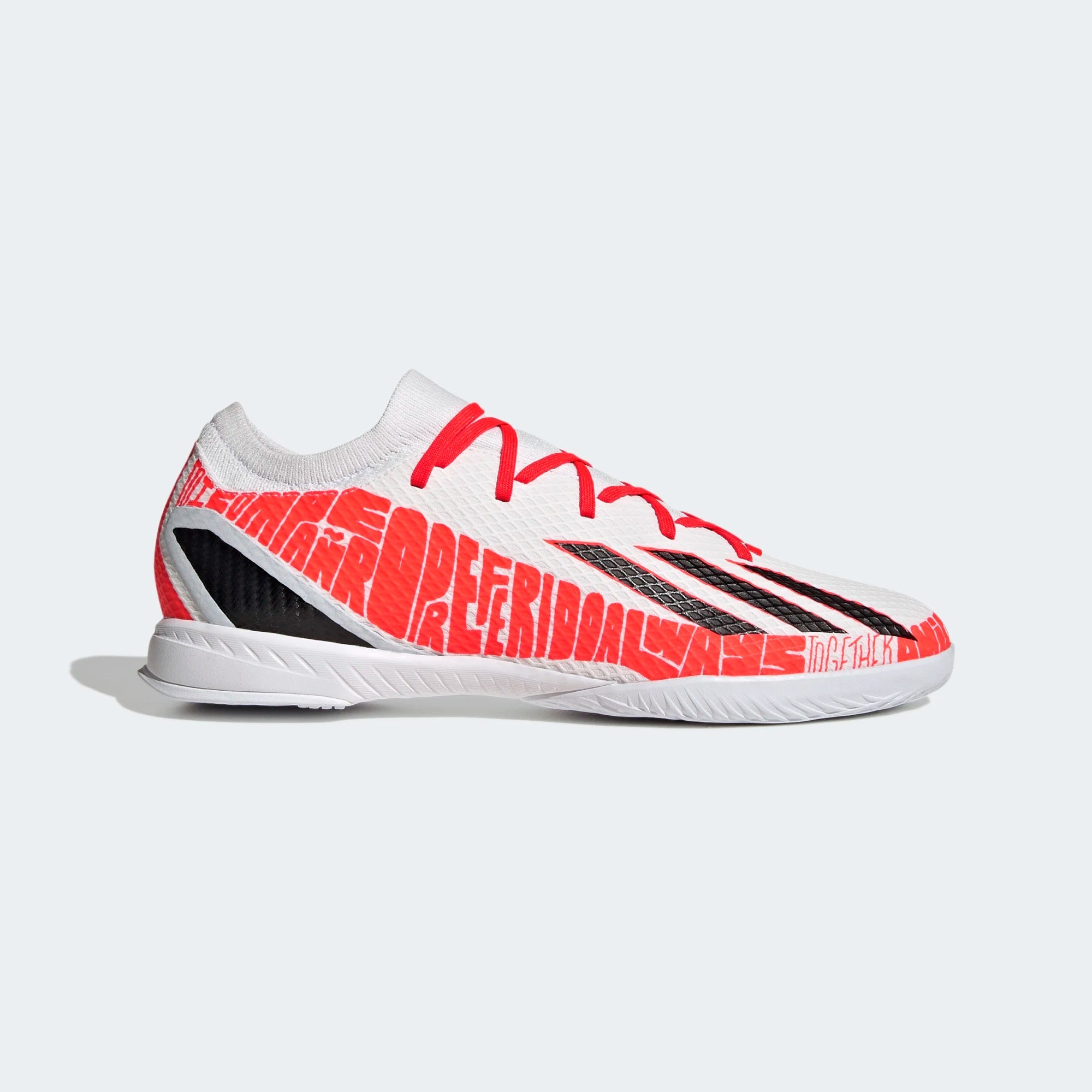 Adidas Adult X Speedportal Messi.3 IN [White/Black/Red]