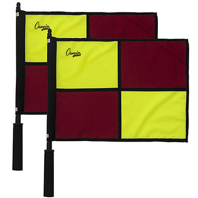 Champion Pro Swivel Linesman's Flag Set