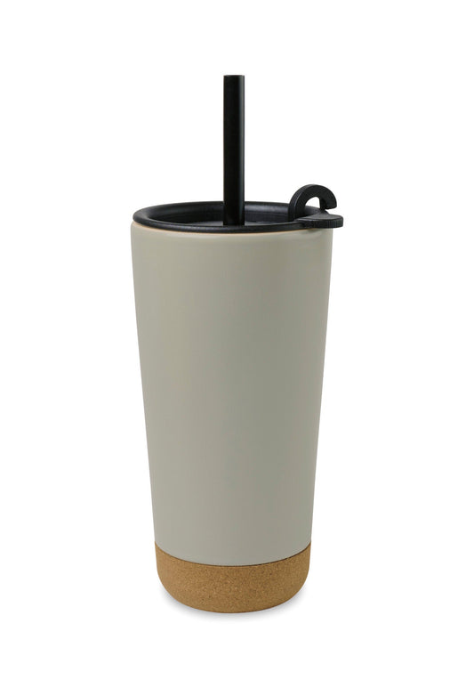 White Monty Insulated Ceramic Cup