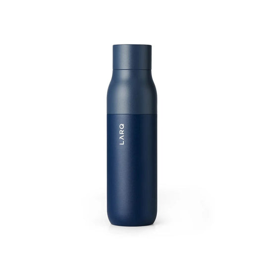 14 oz Stainless Steel Self-Cleaning Smart UV Water Bottle, Blue