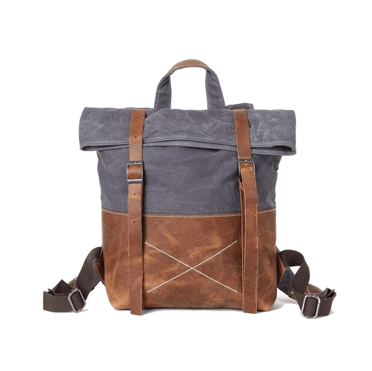 Canvas Wax Leather Backpack – xroder