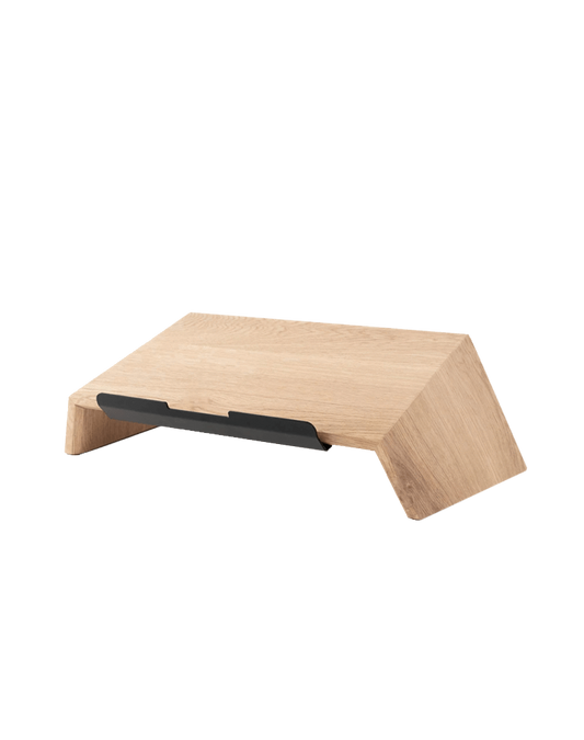 Custom Size Solid Wood Monitor/TV Stand - Solid Wood Tops