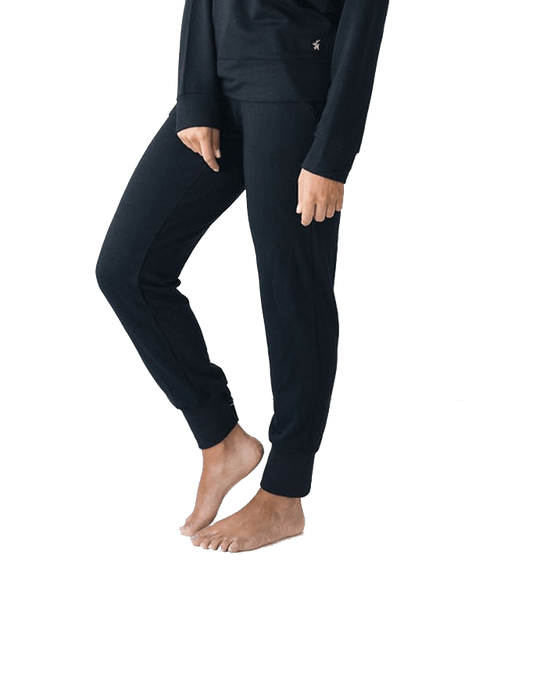 Cozy Earth Women's Bamboo Jogger Pant - Tall - Charcoal XL