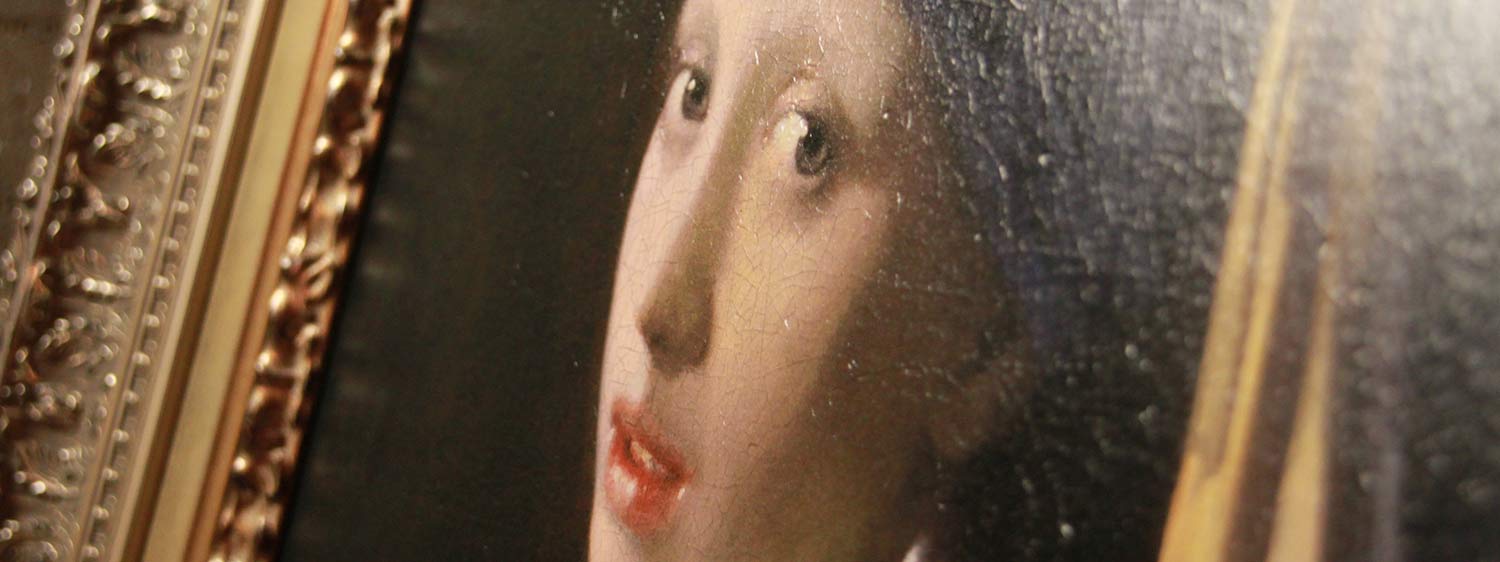 Girl with a Pearl Earring 3D reproduction Close Up