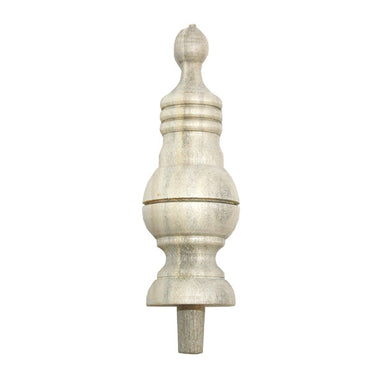 7 inch Full Pineapple Finial | Pine | Wooden Finials & Buttons