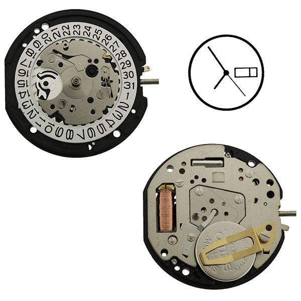 Seiko Watch Movements 7C46 20 | Seiko Watch Movements — PERRIN