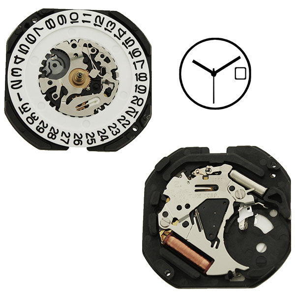 Seiko Watch Movements 7N35 20 | Seiko Watch Movements — PERRIN