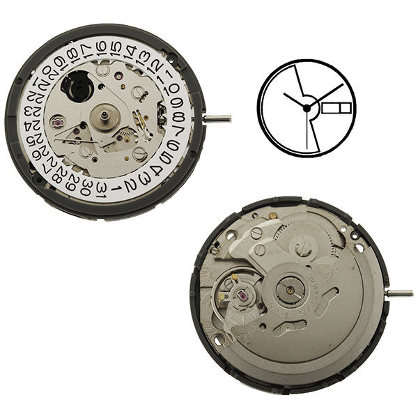 NH35 SII Automatic Watch Movement — PERRIN