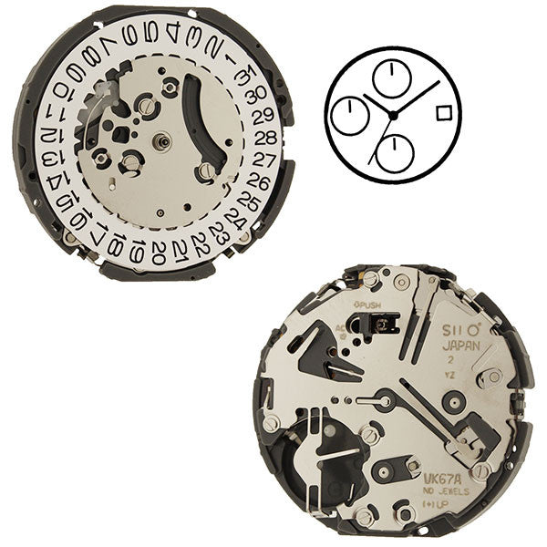 VK67 SII Watch Movement — PERRIN