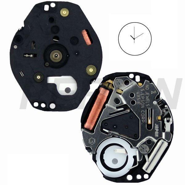 VX51 Epson Watch Movement — PERRIN